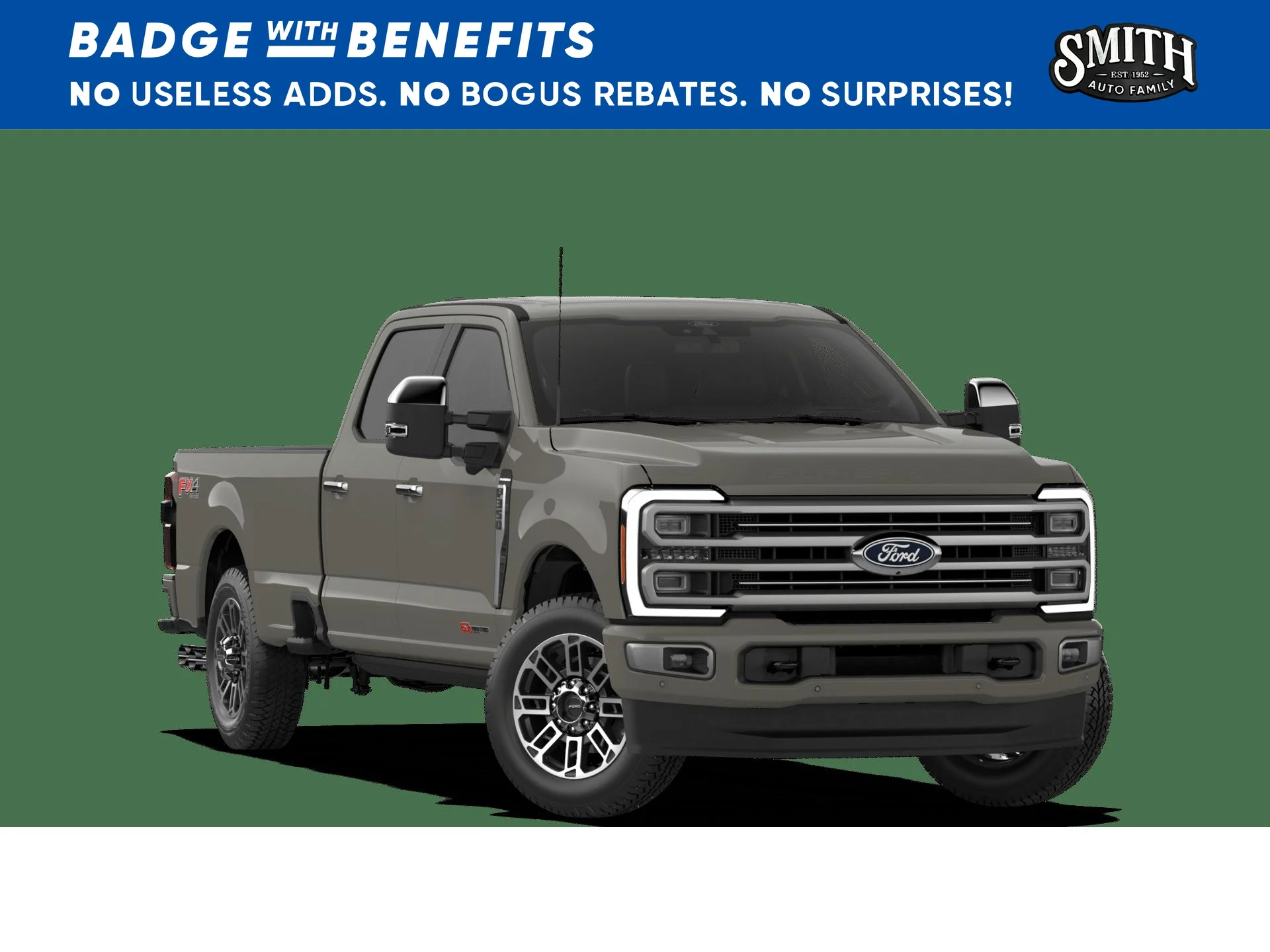 New 2027 Marsh Gray Metallic Ford F-350® Platinum® image 5