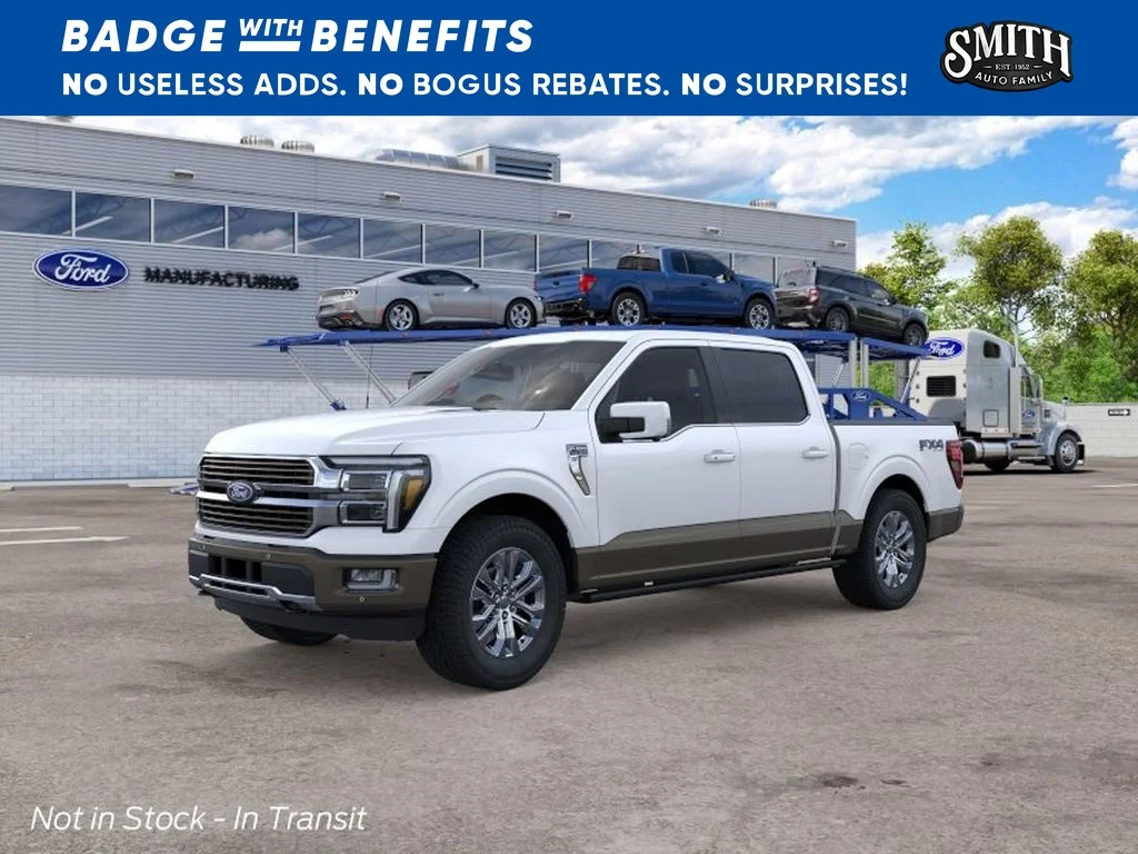 New 2026 Star White Metallic Tri-Coat Ford King Ranch® image 1