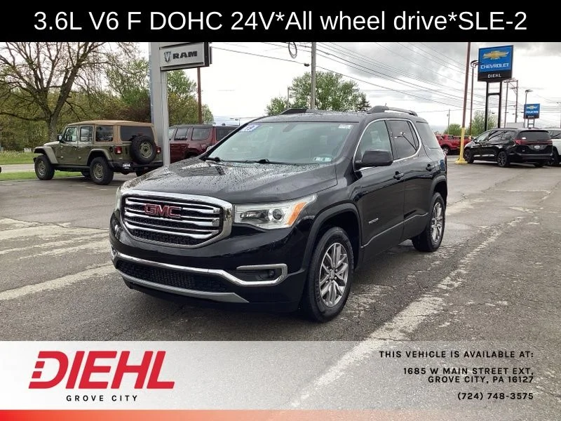 Used 2019 Black GMC SLE-2 image 3