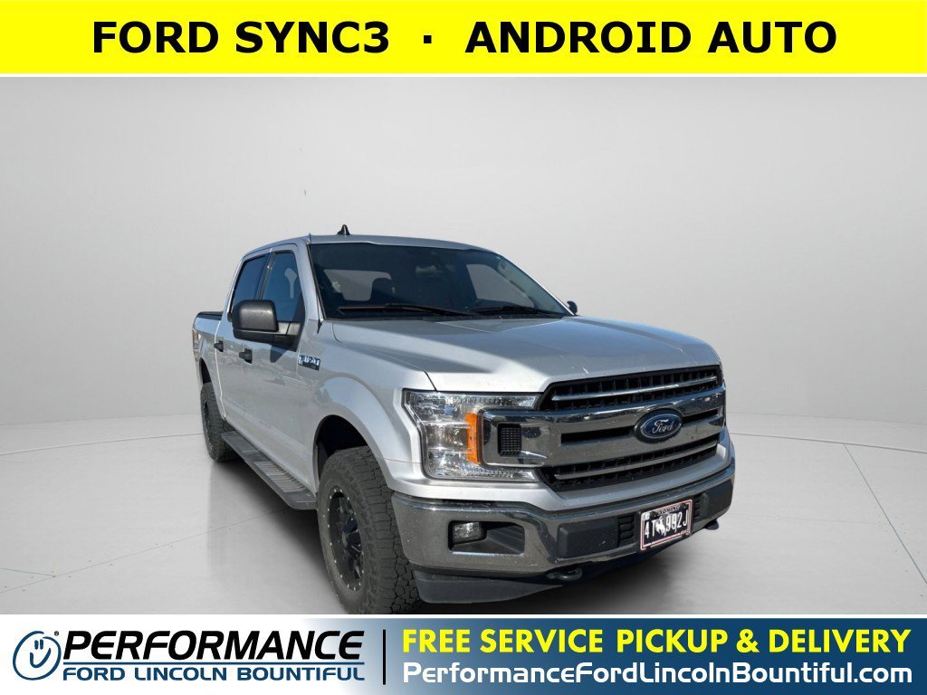 Certified Used 2019 Ingot Silver Ford XLT image 1