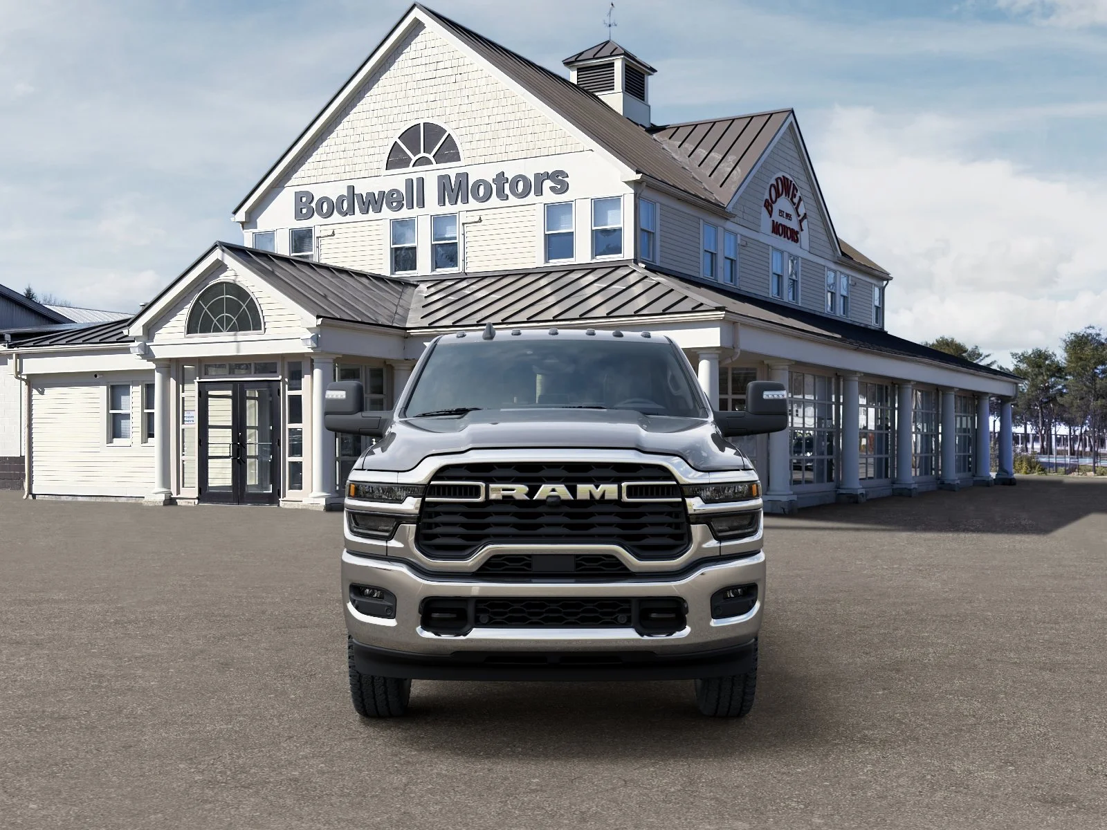 New 2026 Granite Crystal Metallic Clearcoat RAM Tradesman Crew Cab 4x4 6