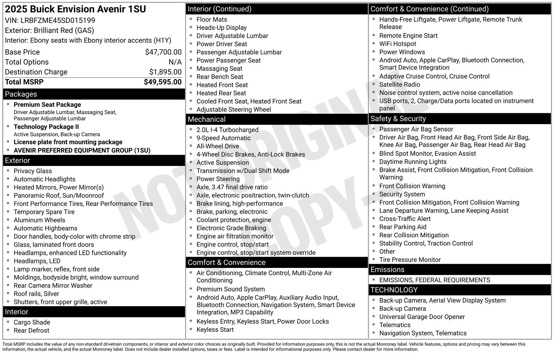 2025 BUICK ENVISION - Image 2