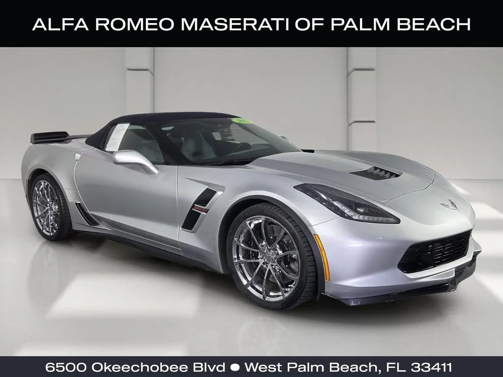 Certified Used 2019 Blade Silver Metallic Chevrolet Grand Sport 2LT image 1