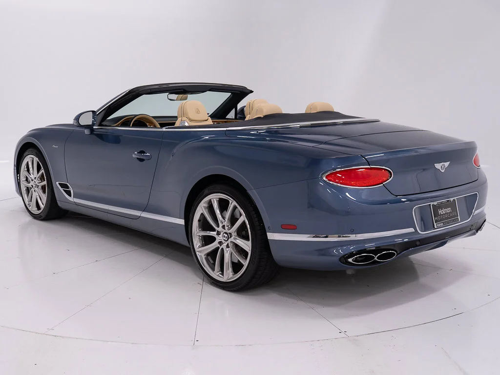 Certified Used 2023 Blue Crystal Bentley Azure Convertible image 3