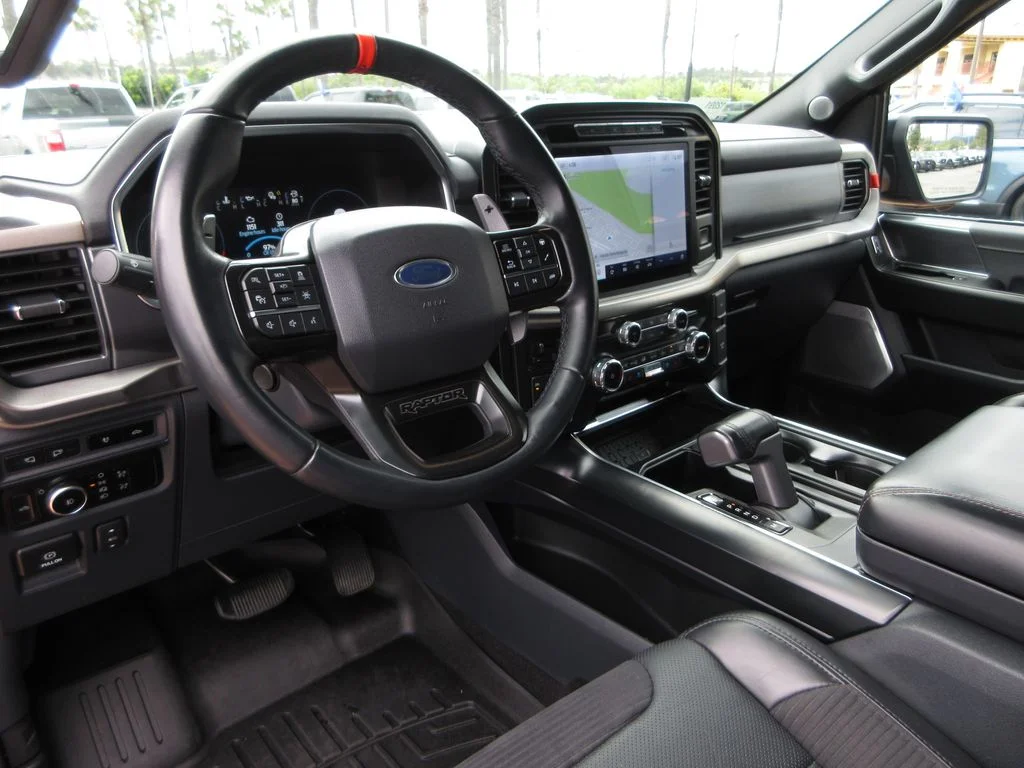 Used 2023 Antimatter Blue Metallic Ford Raptor image 14