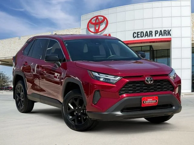 Certified Used 2024 RUBY FLARE PEARL Toyota LE image 1