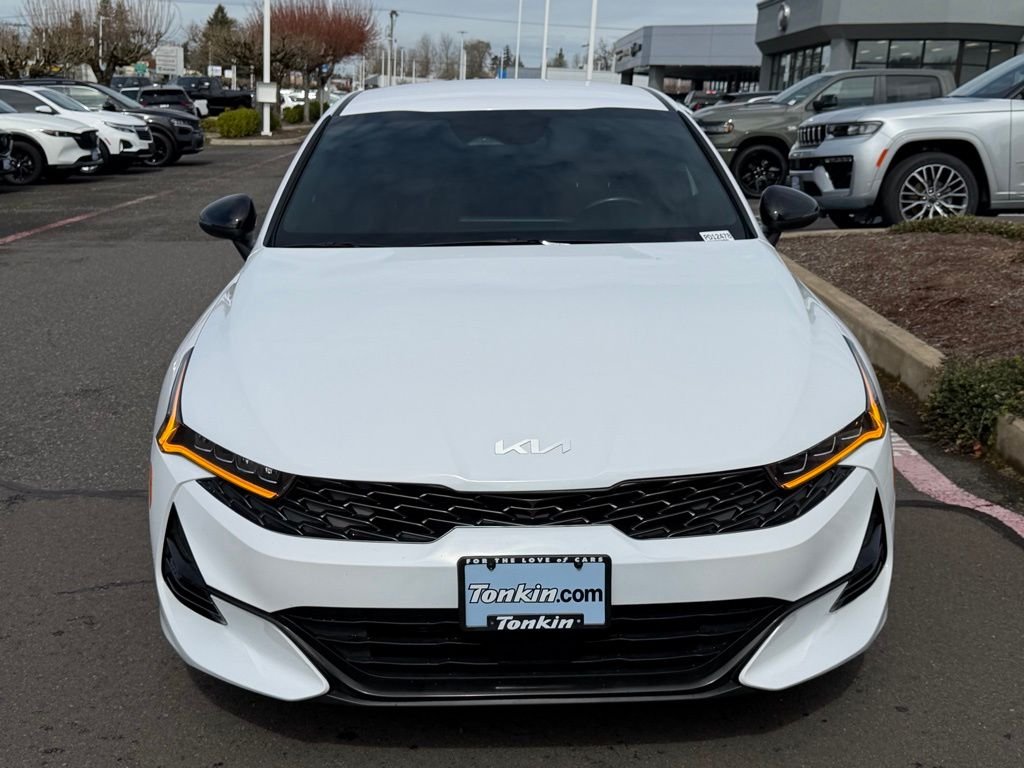 Used 2024 Glacial White Pearl Kia GT-Line image 2