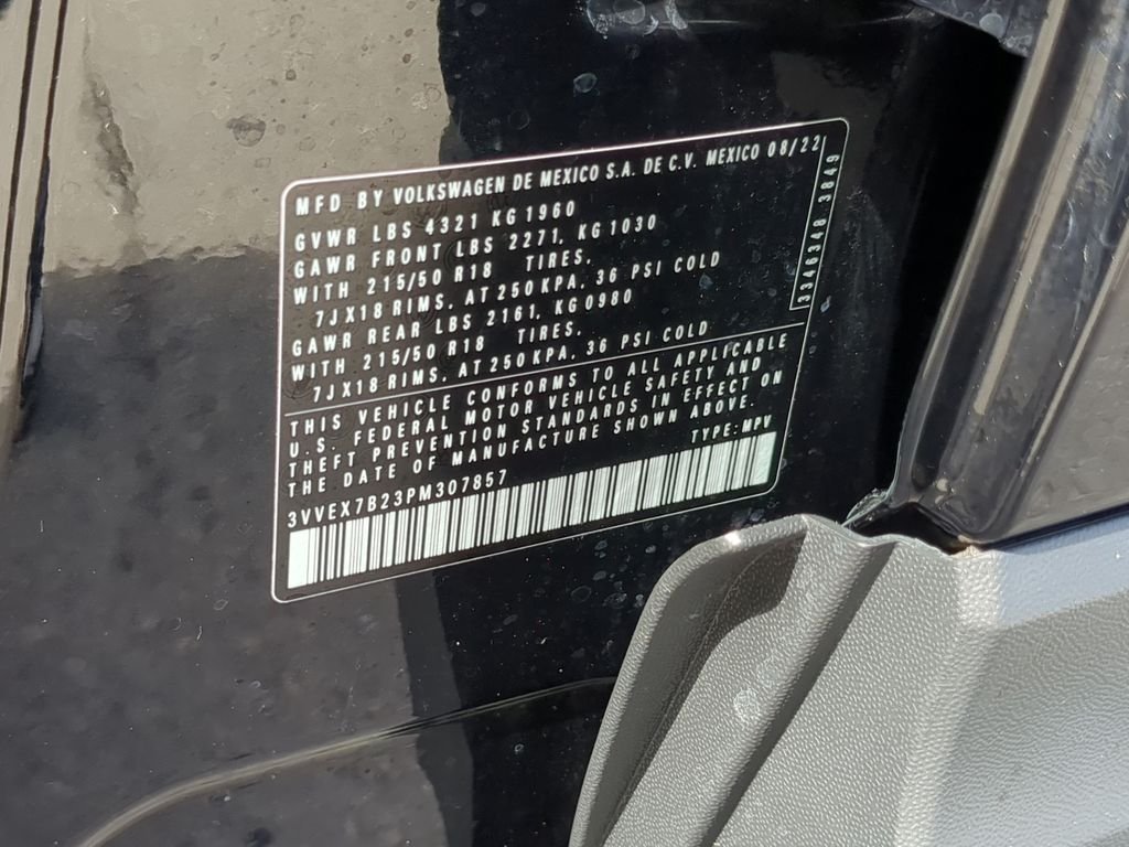 Certified Used 2023 Black Volkswagen 1.5T SE image 36