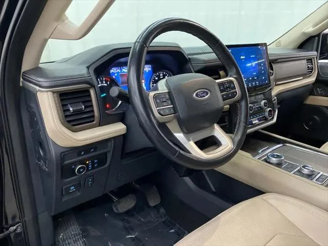 Used 2024 Agate Black Metallic Ford Limited image 2