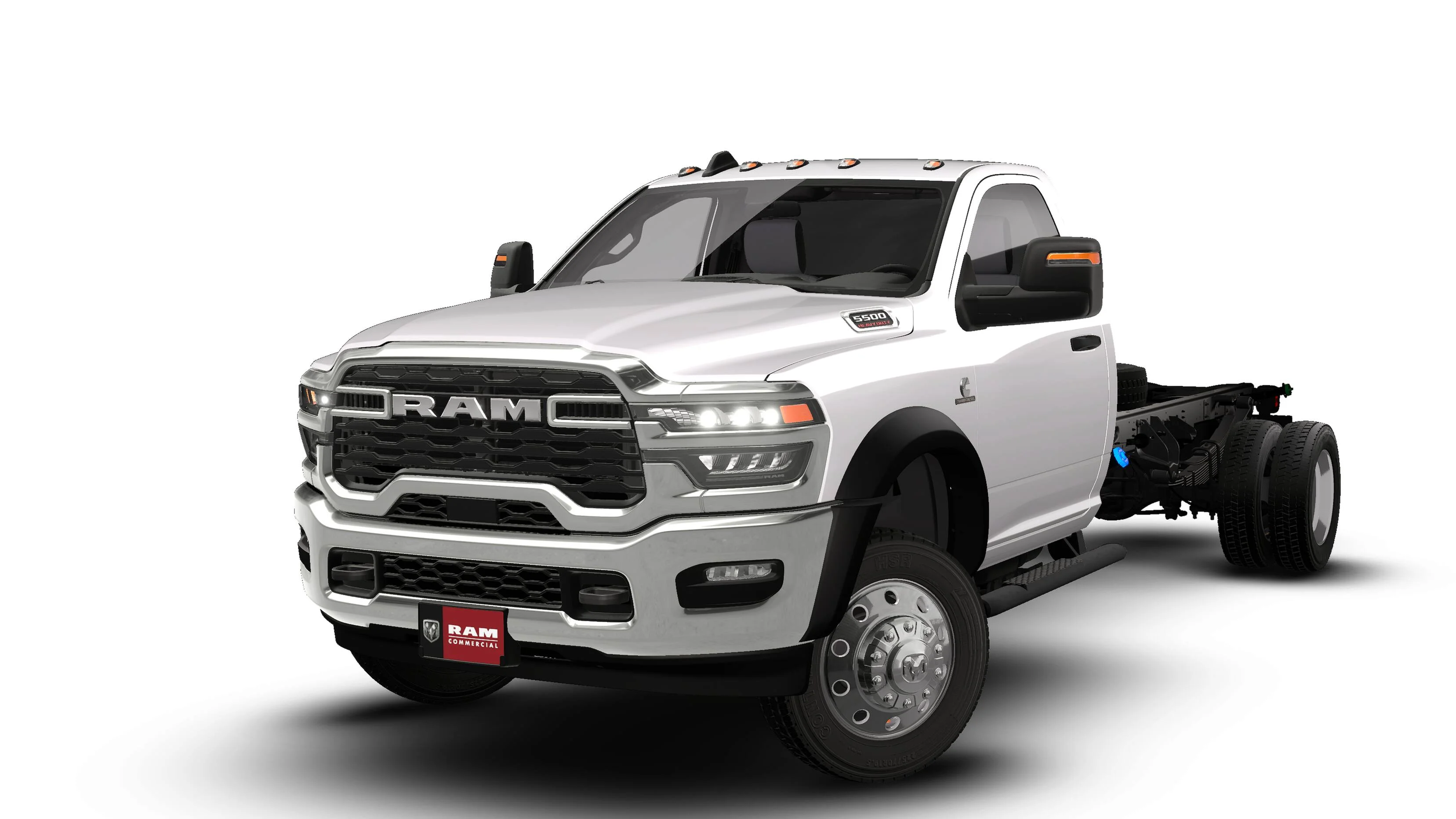 New 2026 Bright White Clear-Coat Exterior Paint RAM TRADESMAN image 13