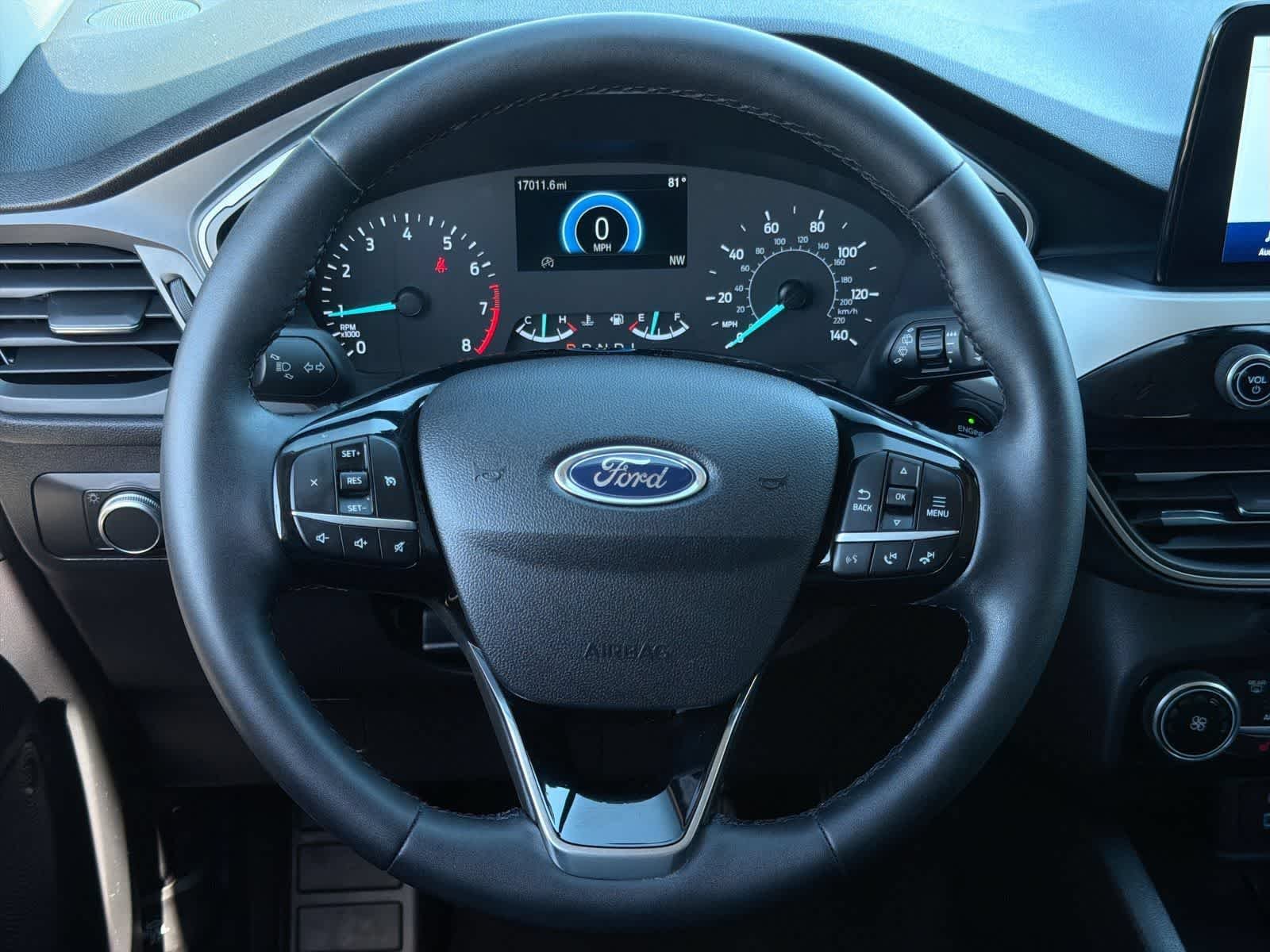 Certified Used 2022 Iced Blue Silver Metallic Ford SE image 23