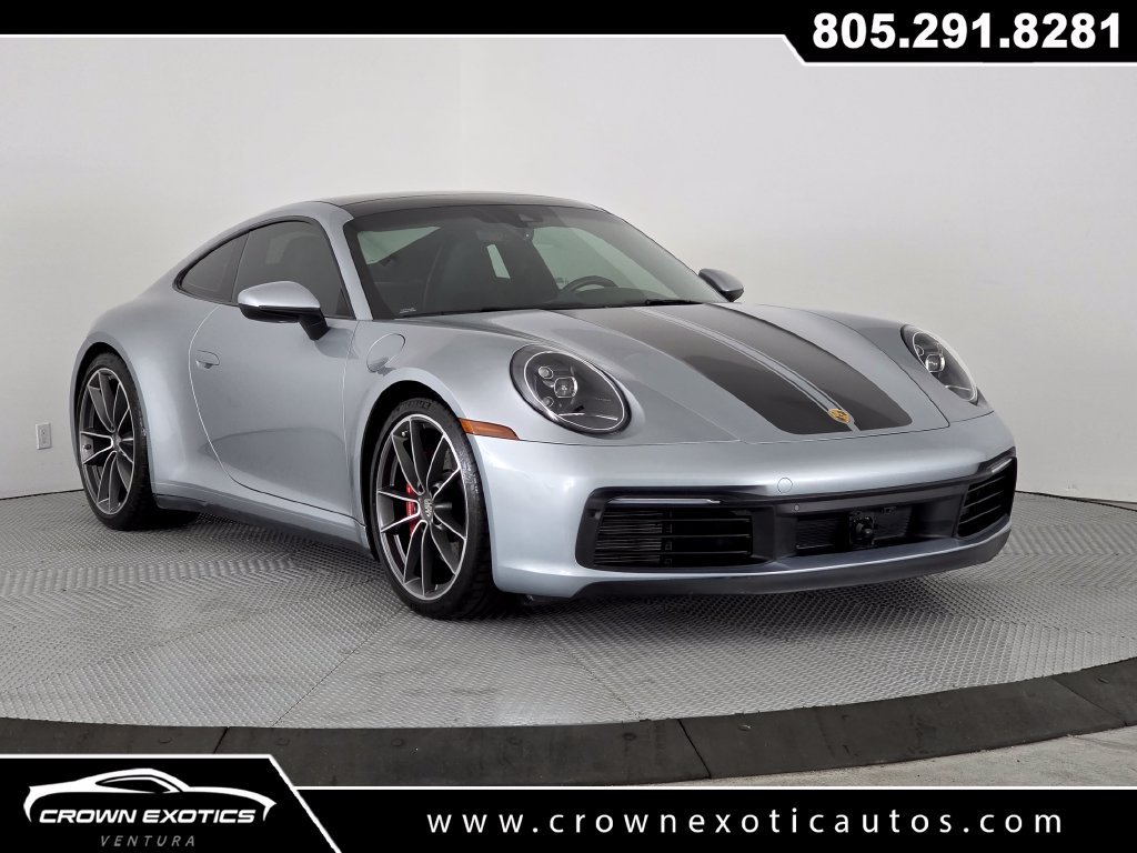 Used 2020 Silver Porsche Carrera 4S image 1
