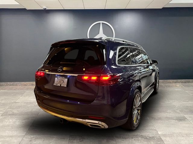 Certified Used 2024 Blue Mercedes-Benz GLS 580 image 6