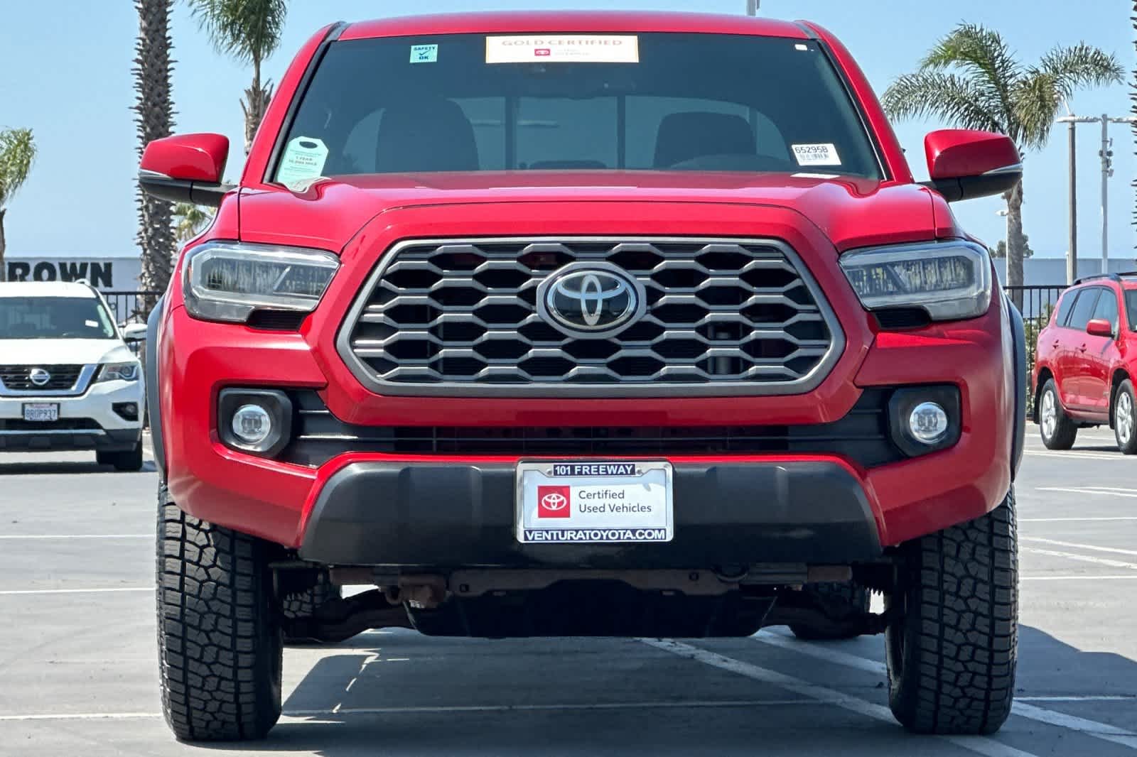 Certified Used 2023 Barcelona Red Metallic Toyota TRD Off Road image 9