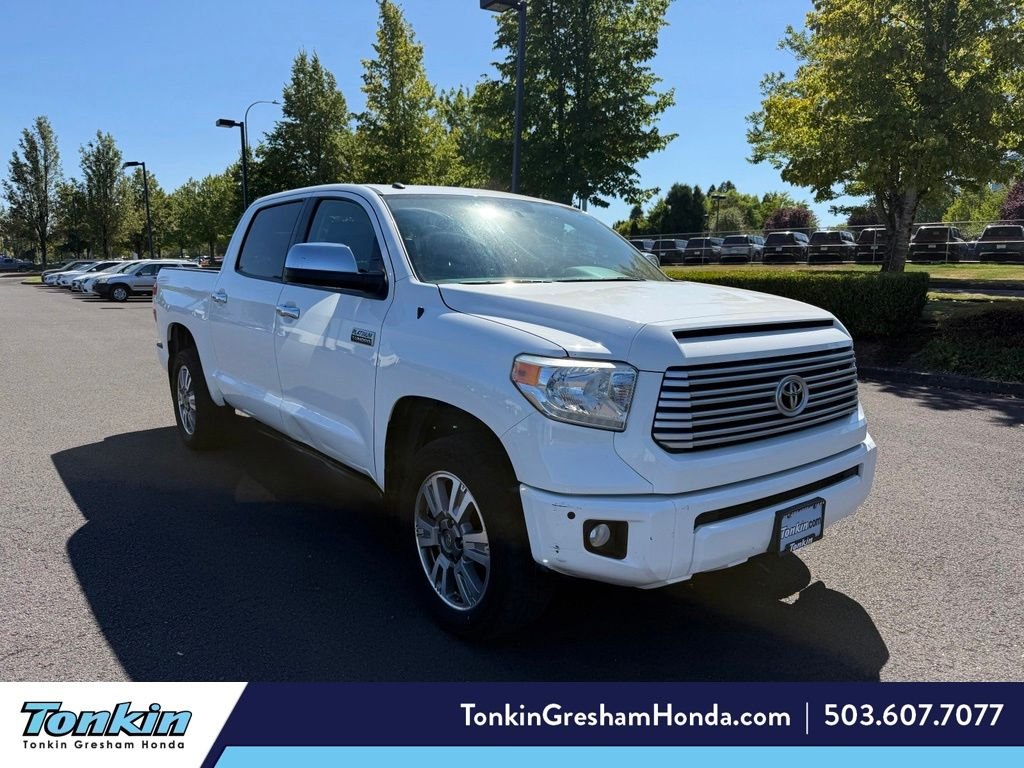 Used 2017 Super White Toyota Platinum image 1