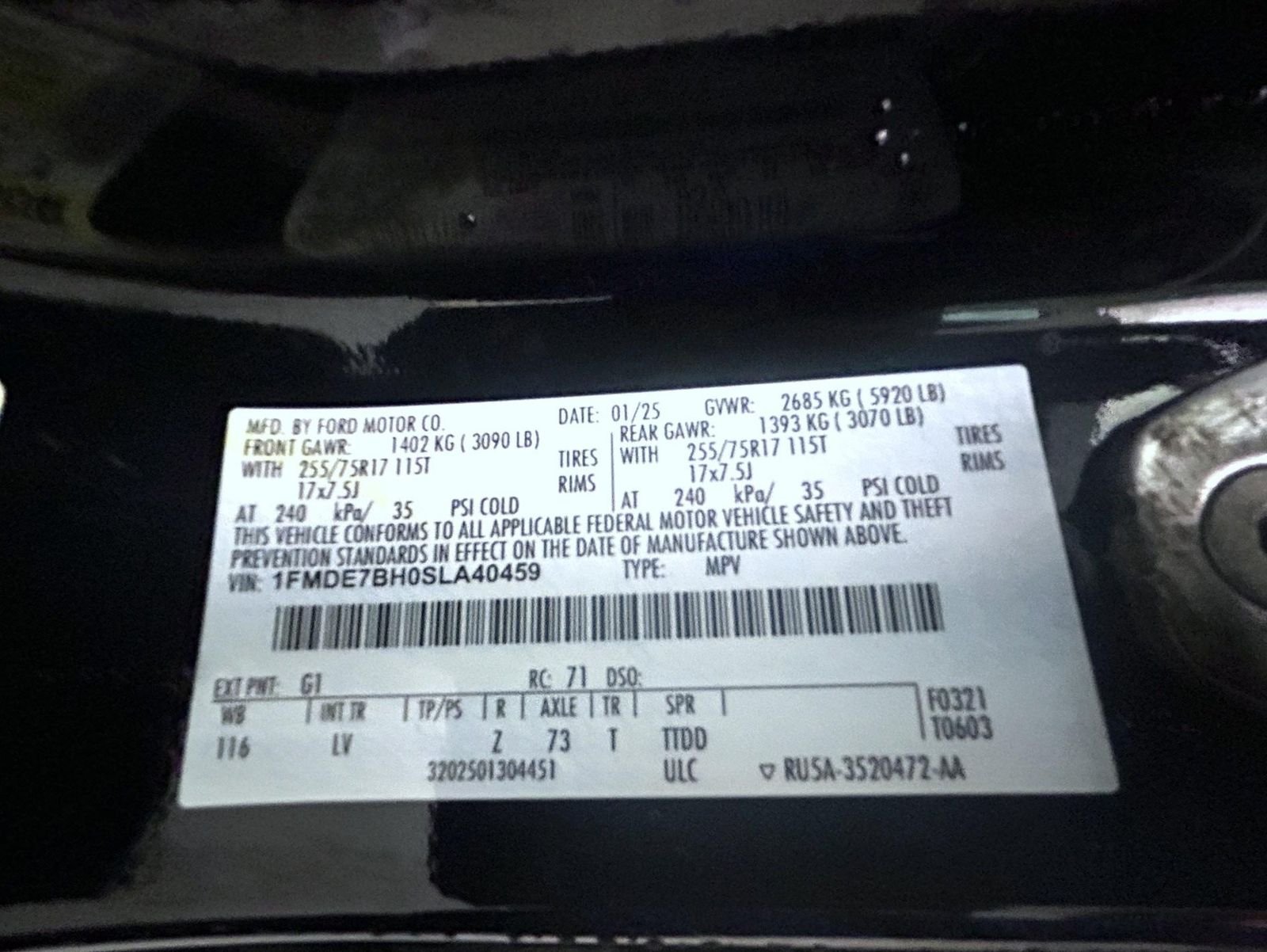 Used 2025 Black Ford Big Bend image 25