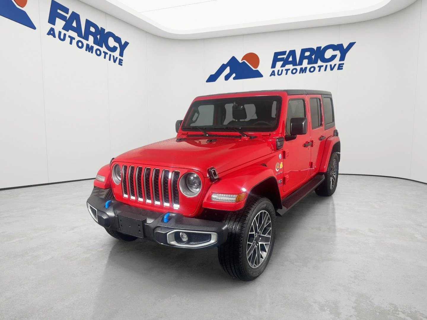 Used 2023 Firecracker Red Clearcoat Jeep Sahara image 2
