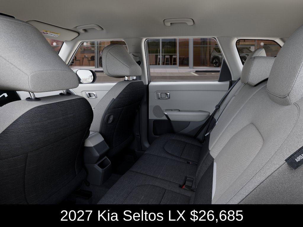 New 2027 Ivory Silver Kia LX image 18