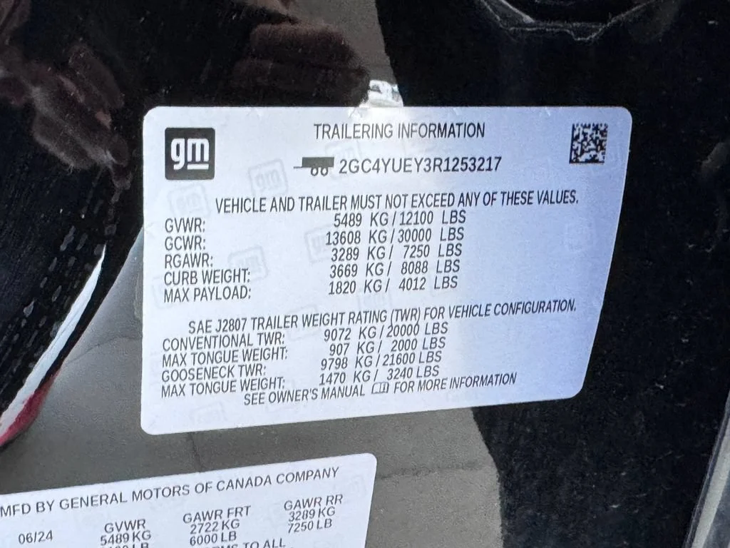 Certified Used 2024 Black Chevrolet LTZ image 11