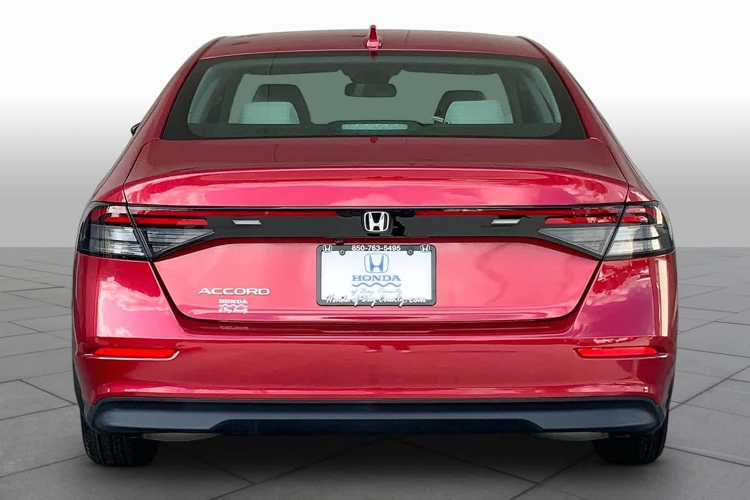 Used 2024 Radiant Red Metallic Honda EX image 5