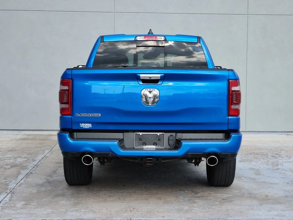 Used 2022 Hydro Blue Pearlcoat Ram Laramie image 7