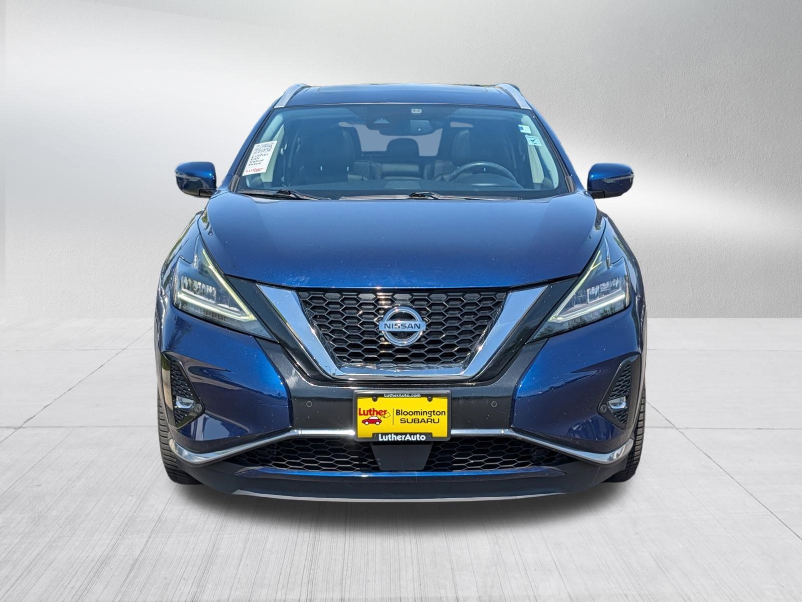 Used 2019 Deep Blue Pearl Nissan Platinum image 2
