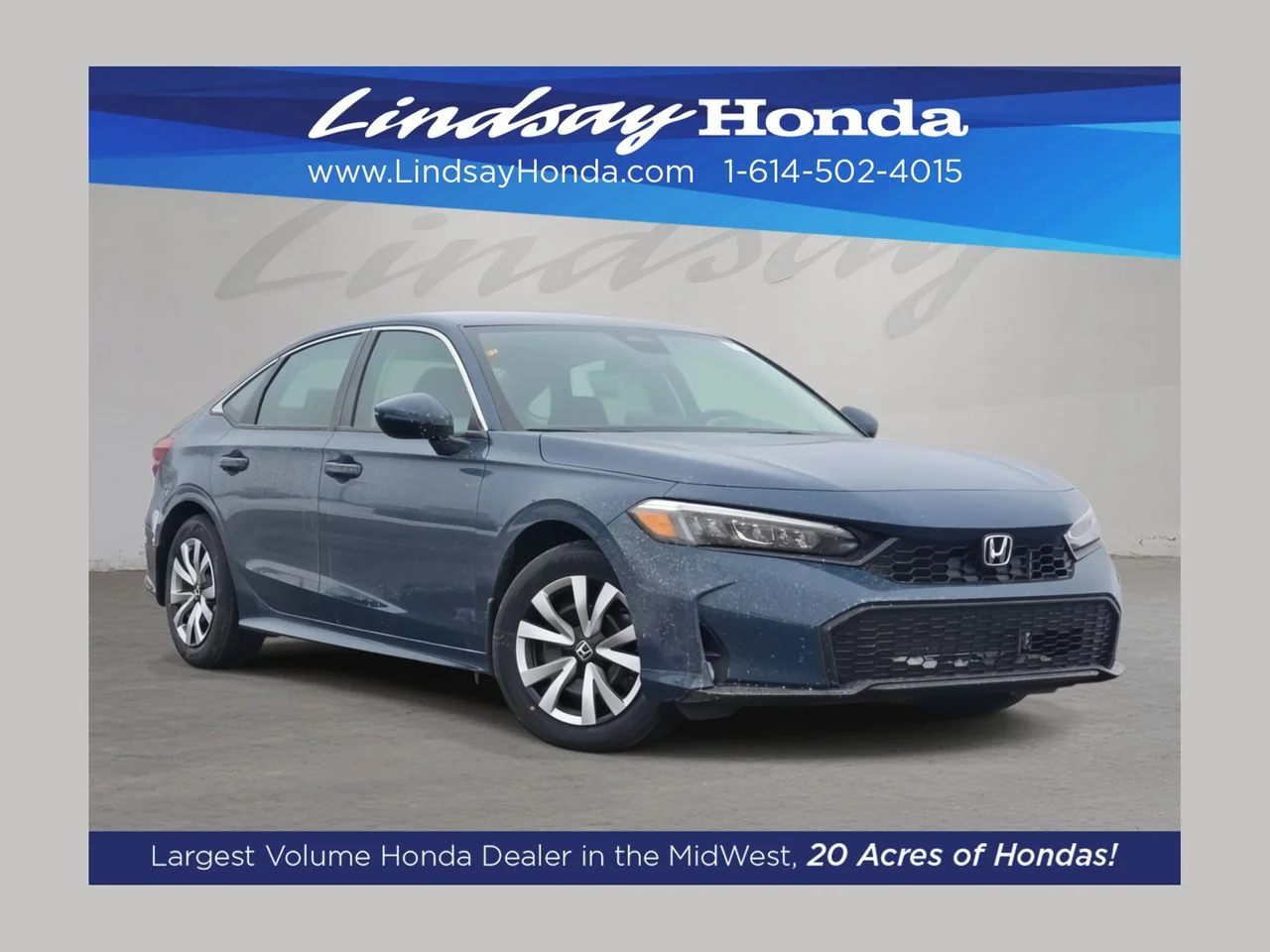 New 2026 Blue Lagoon Pearl Honda LX image 1