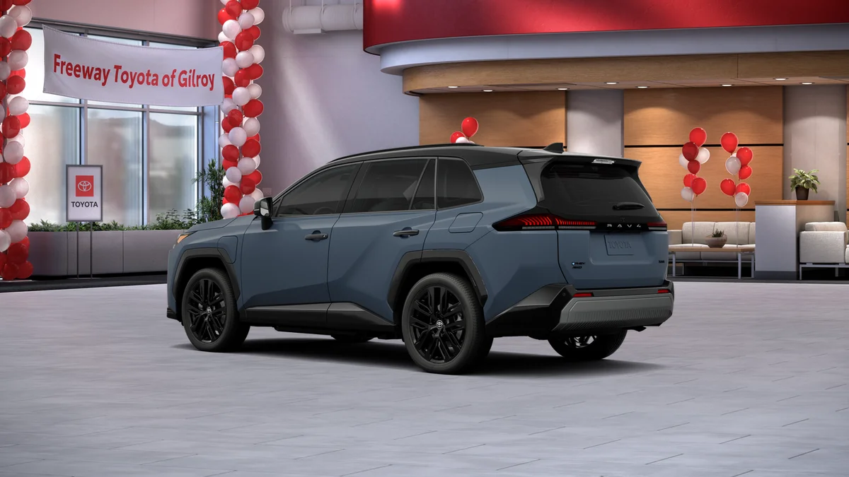 New 2026 Storm Cloud with Midnight Black Metallic roof Toyota XSE image 6
