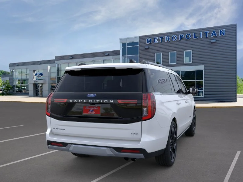 New 2026 Star White Metallic Tri-Coat Ford MAX Platinum® image 8