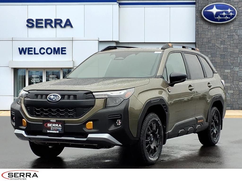 New 2026 AUTUMN GREEN METALLIC Subaru Wilderness image 1