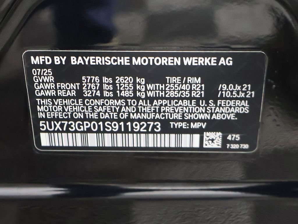 Used 2025 Black BMW M50 xDrive image 60