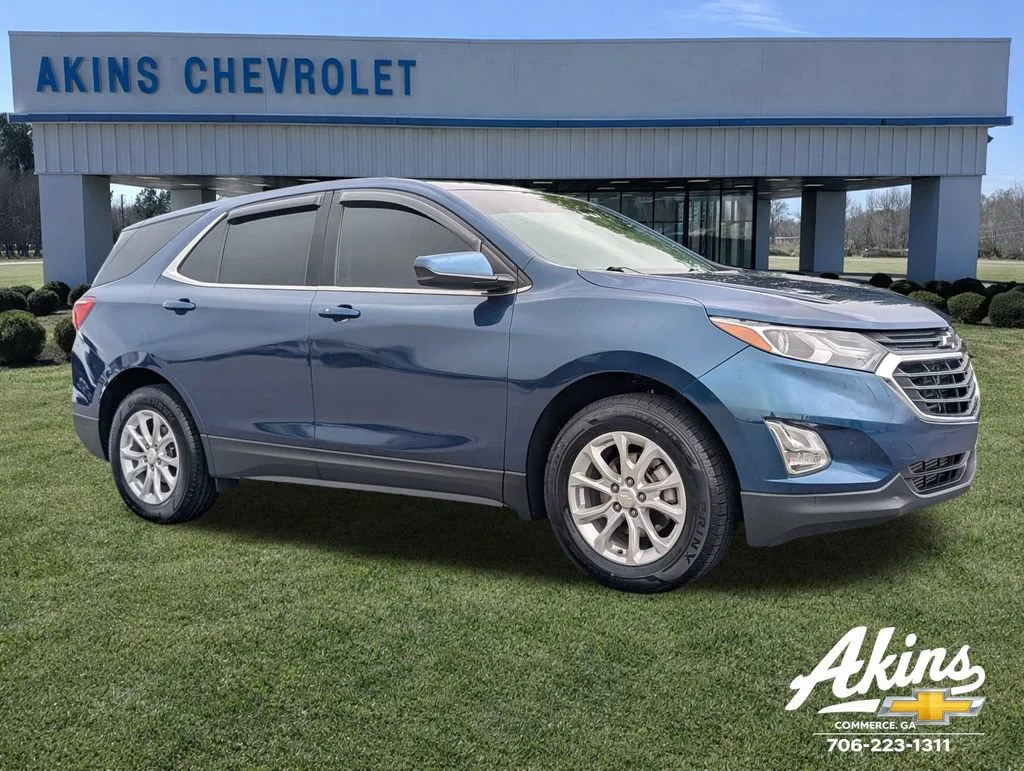 Used 2020 PACIFIC BLUE METALLIC Chevrolet LT image 1