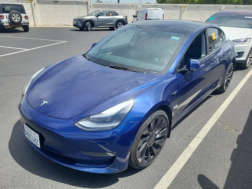 Used 2023 Tesla Model 3 Performance with VIN 5YJ3E1EC3PF628198 for sale in Champaign, IL