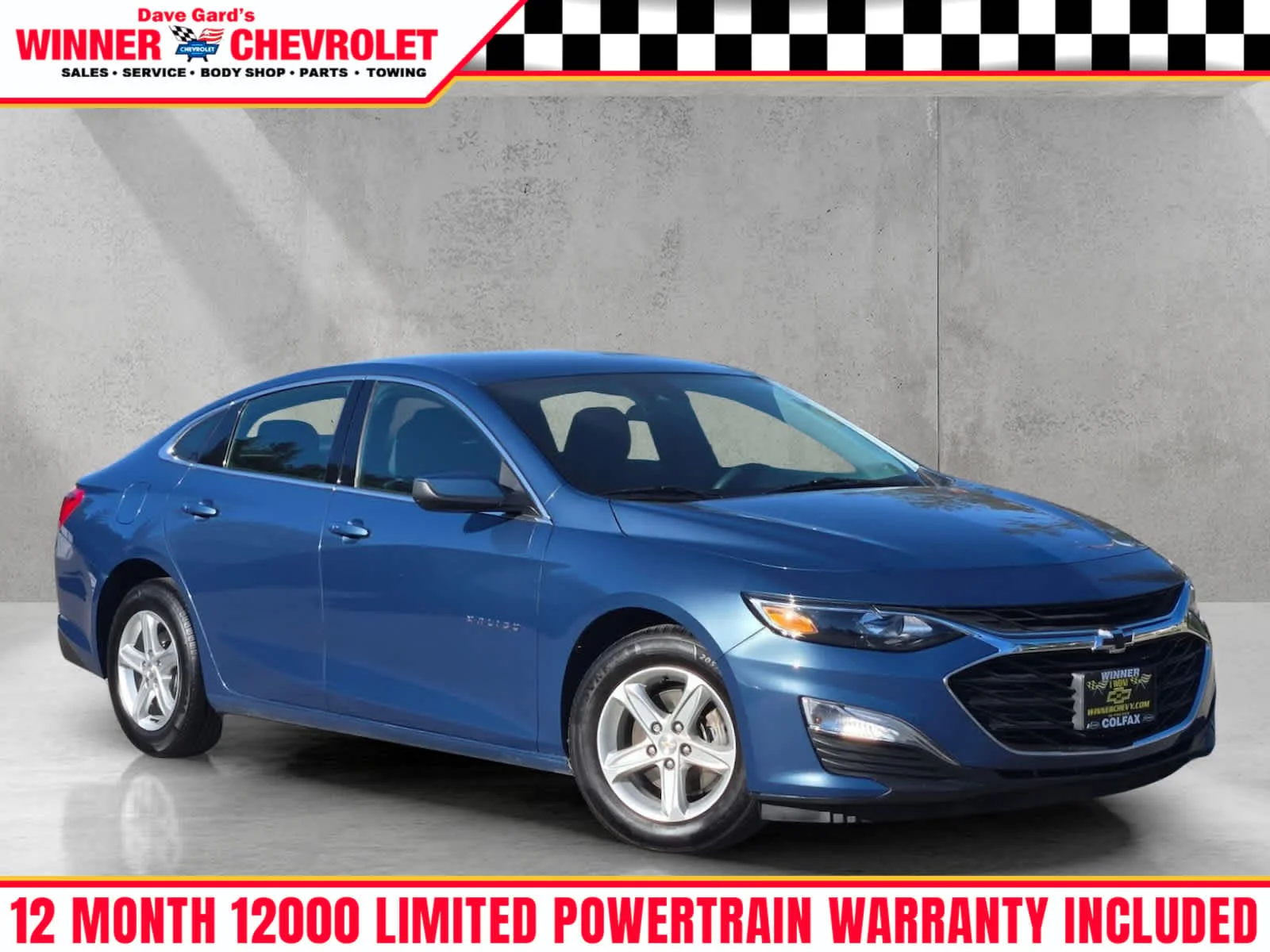Used 2024 Lakeshore Blue Metallic Chevrolet LS image 1