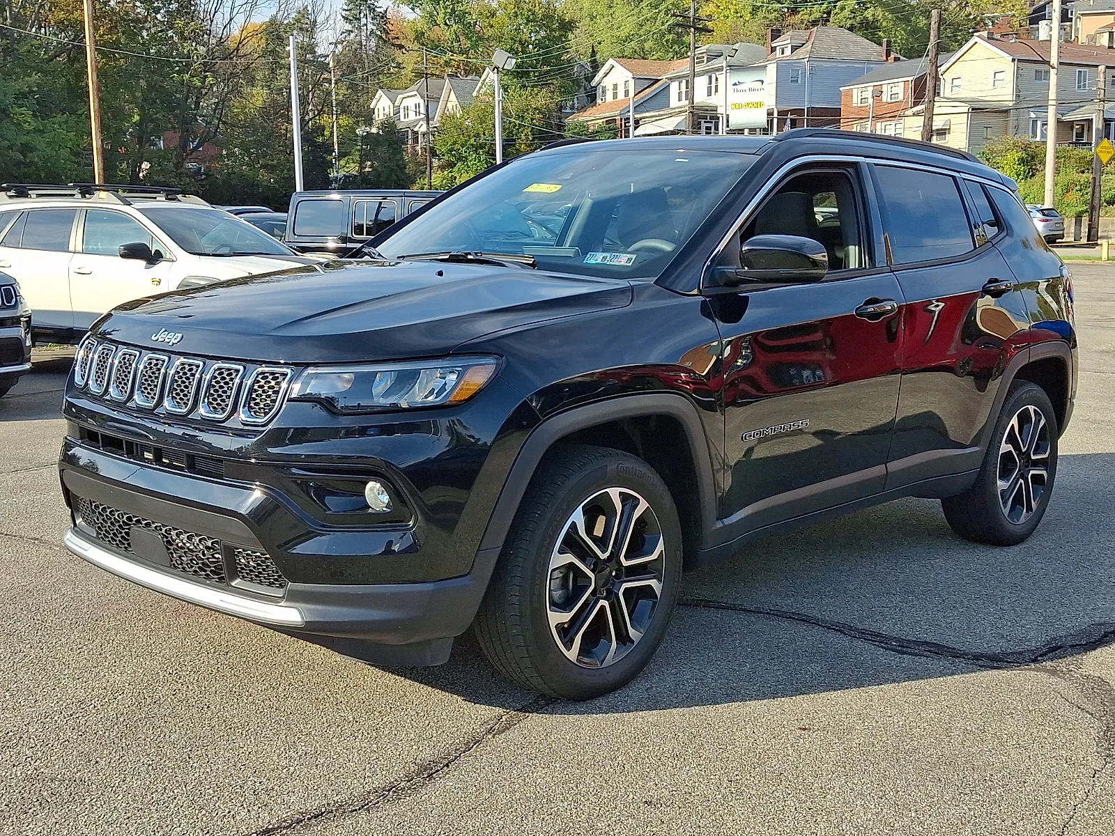 Used 2024 Black Jeep Limited image 3