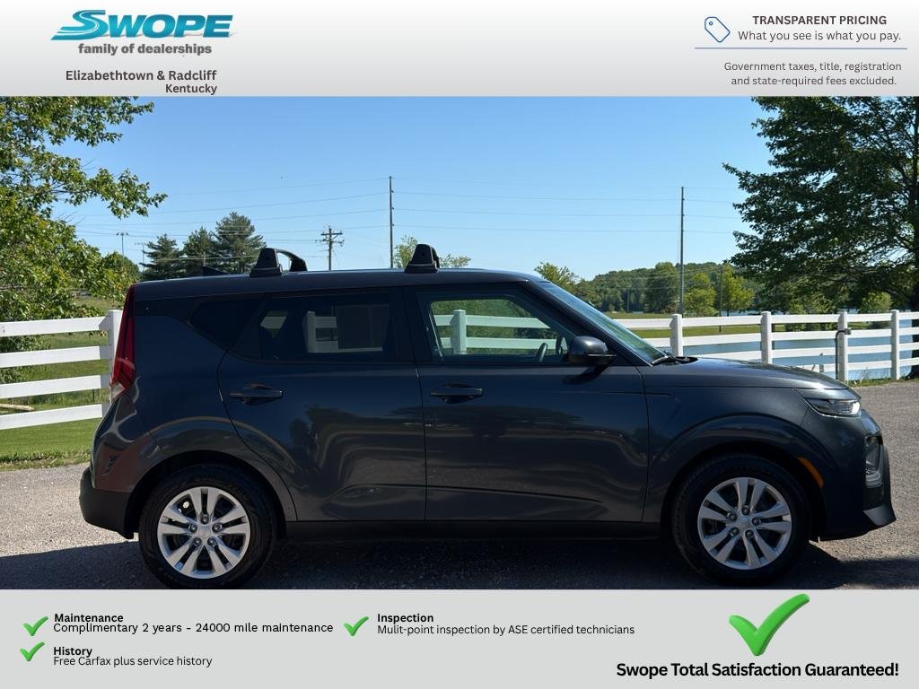 Used 2022 Kia Soul LX with VIN KNDJ23AU8N7797596 for sale in Elizabethtown, KY