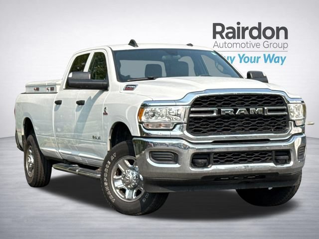 Used 2022 Bright White Clearcoat Ram Tradesman image 1