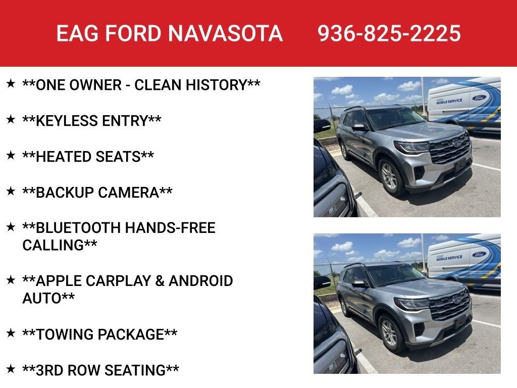 Used 2025 Iconic Silver Metallic Ford Active image 2