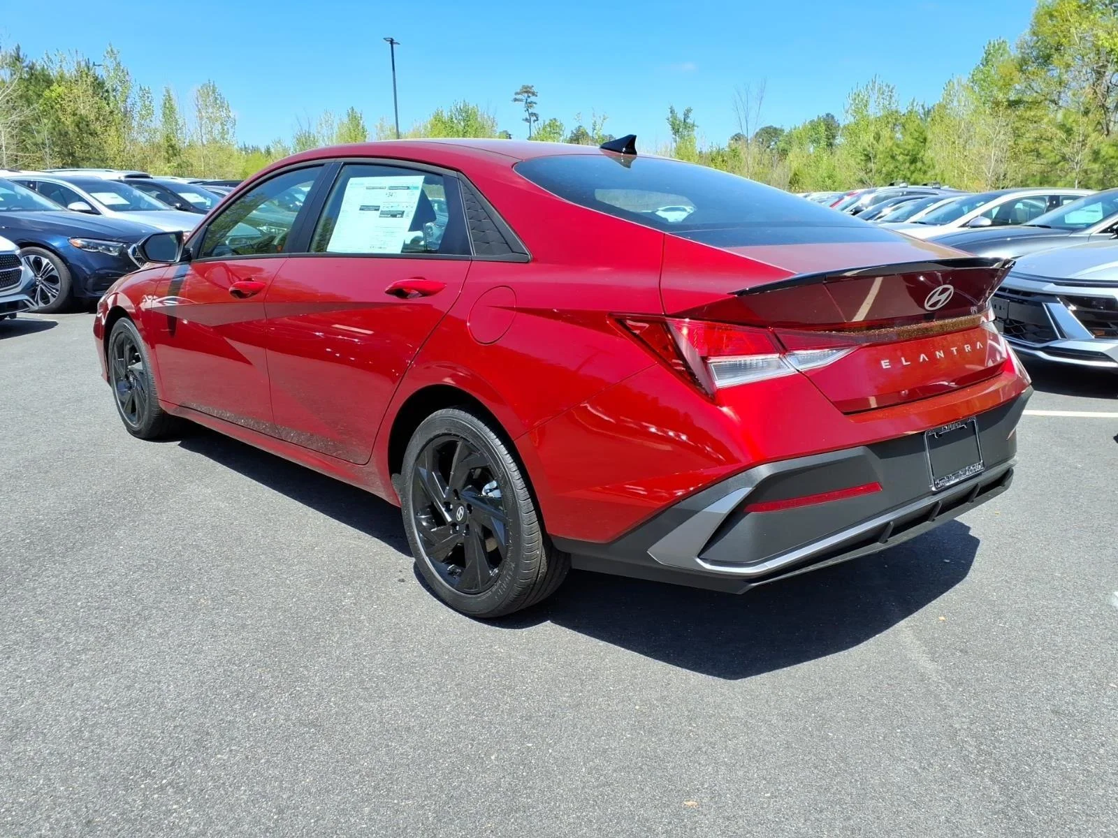 New 2026 Ultimate Red Hyundai SEL Sport image 8