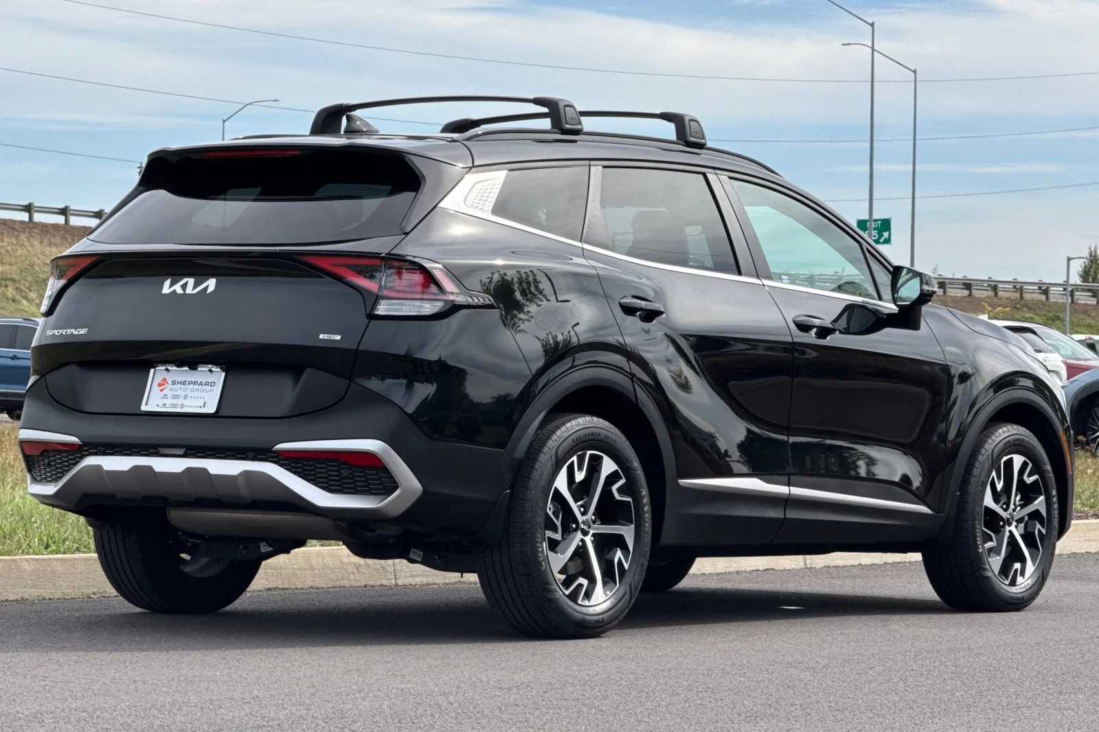 Used 2025 Black Kia EX image 3