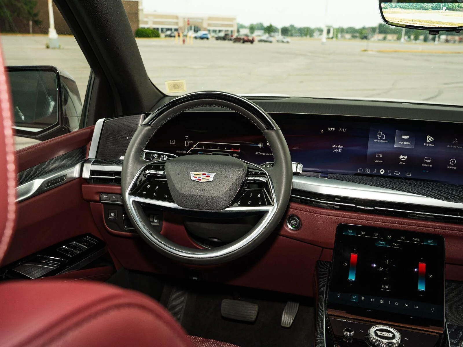 Used 2025 Crystal White Tricoat Cadillac Sport image 58