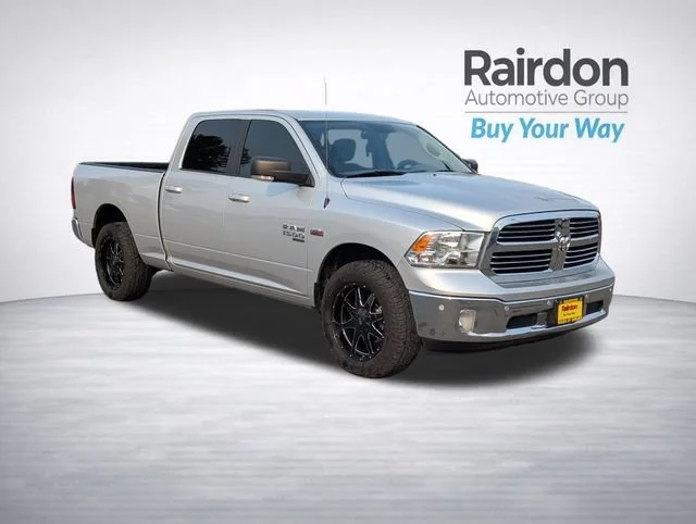 Used 2019 Bright Silver Clearcoat Metallic Ram Big Horn image 1