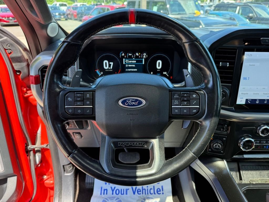 Used 2021 Orange Ford Raptor image 16