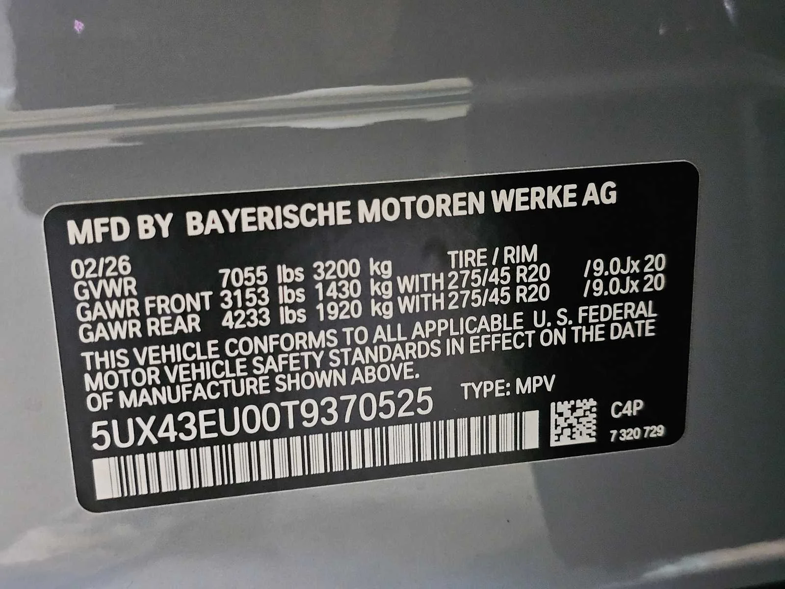 New 2026 Brooklyn Grey Metallic BMW xDrive50e image 44