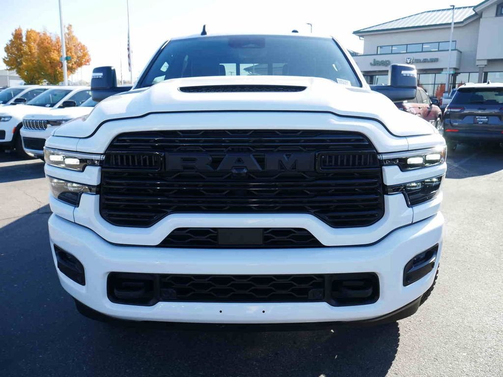 New 2026 Bright White Clear-Coat Exterior Paint RAM LARAMIE image 2