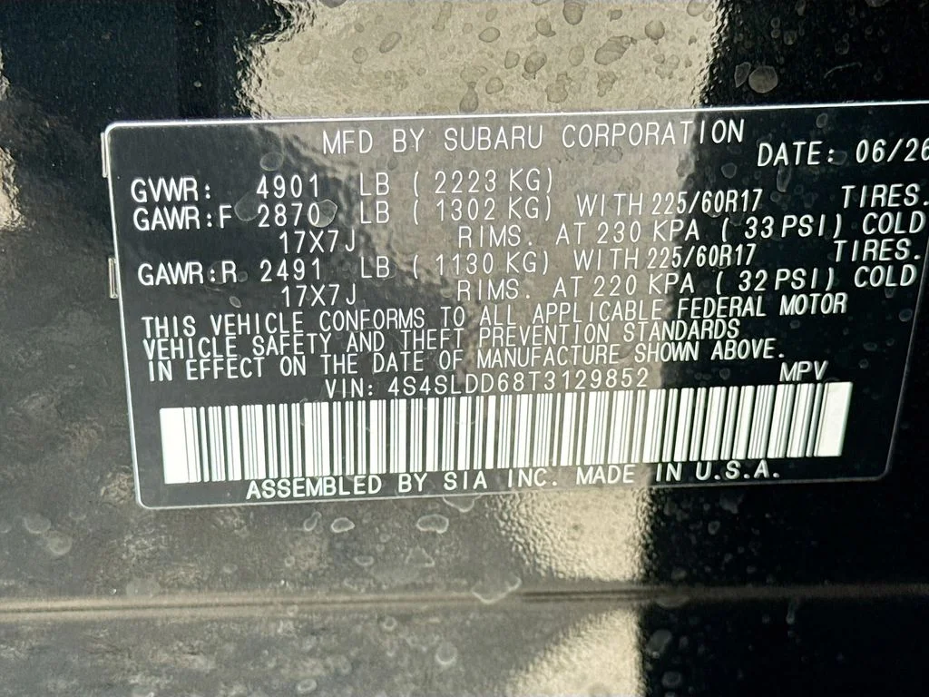 New 2026 Black Subaru Premium image 42