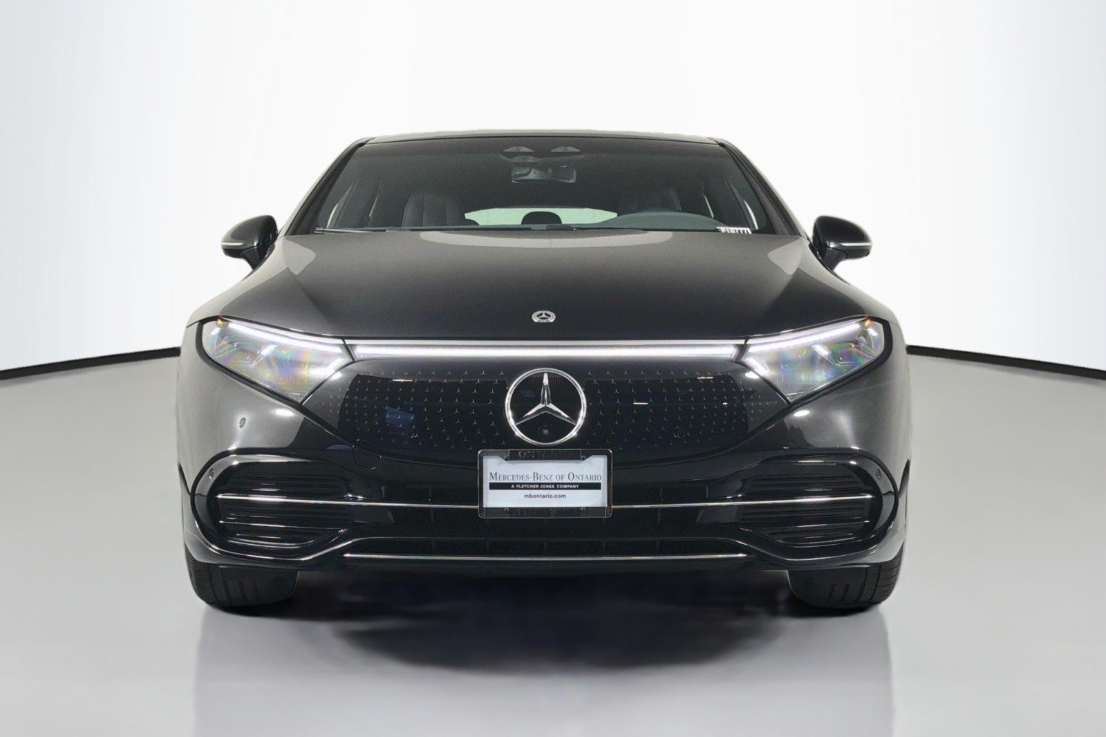 Certified Used 2024 Obsidian Black Metallic Mercedes-Benz EQS 450 image 3
