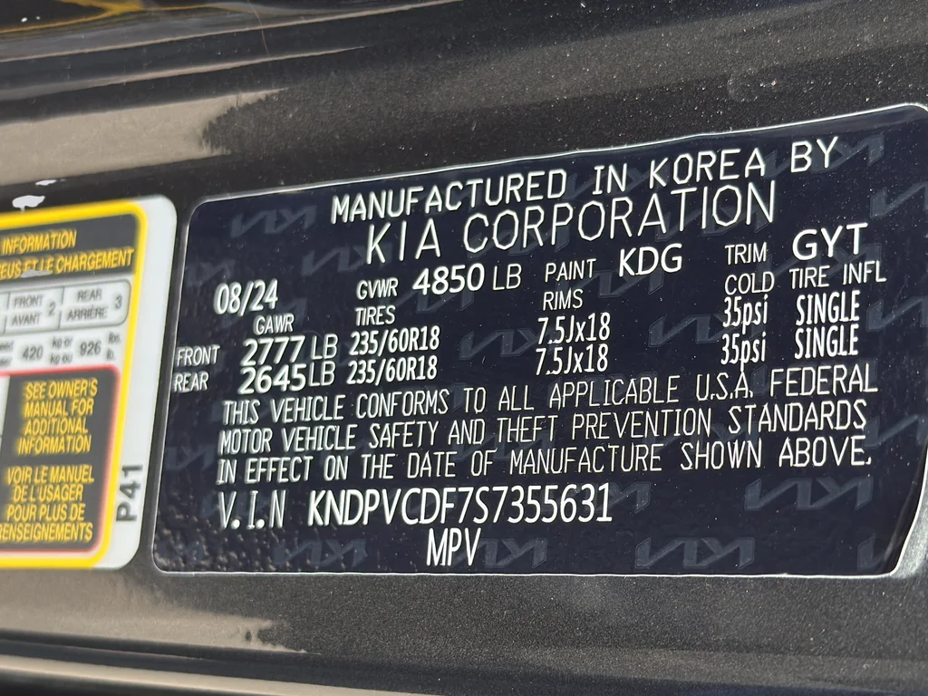 Used 2025 Gray Kia EX image 35