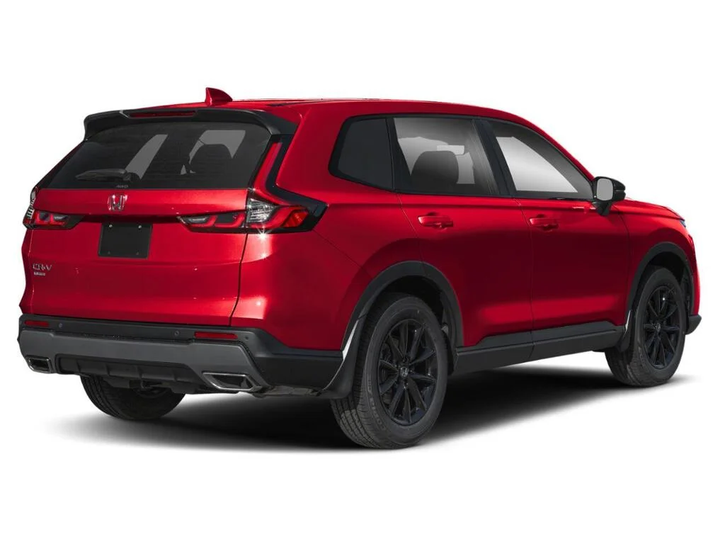 New 2026 Radiant Red Metallic Honda EX-L HYBRID Comfort and efficiency — beautifully c image 2