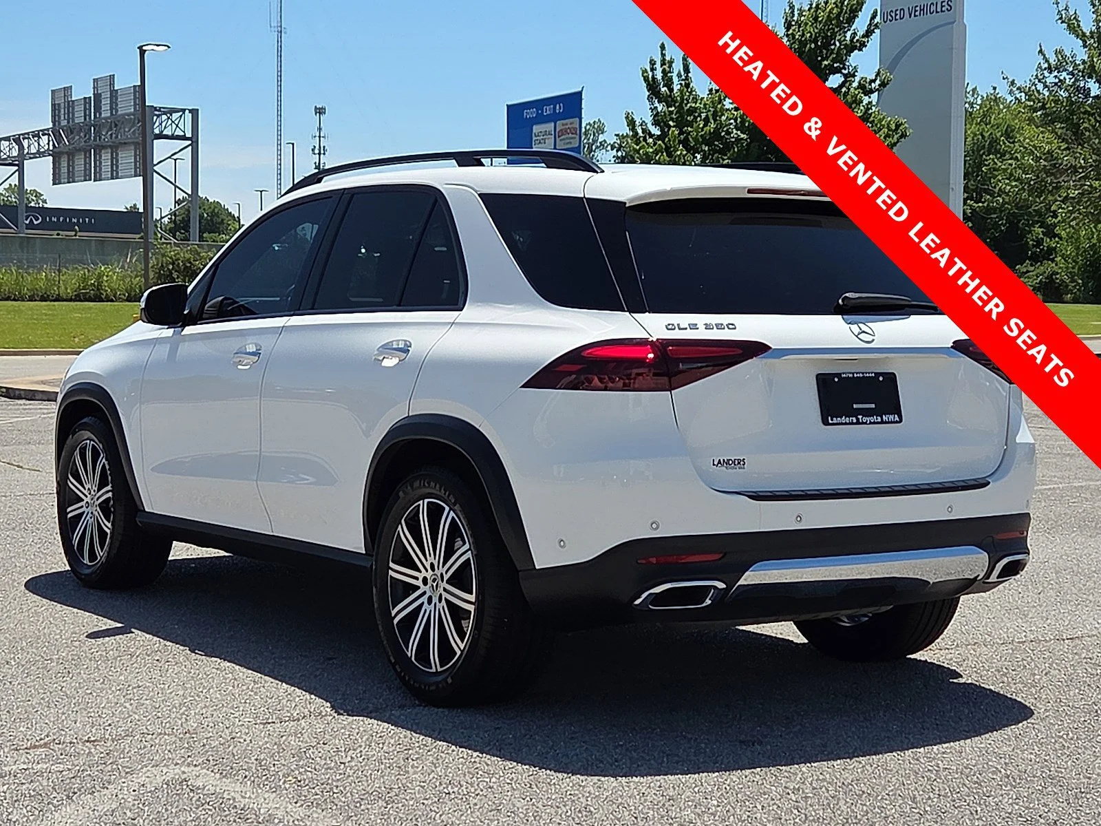 Used 2024 Polar White Mercedes-Benz GLE 350 image 4